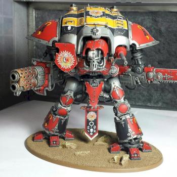 Imperial Knight House Raven by gwotaz