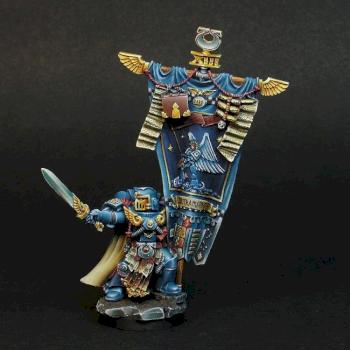 Calgar's Honor Guard Standard Bearer by grimgor poland