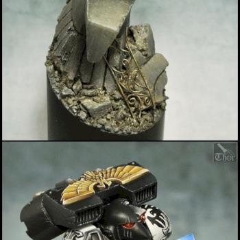 Raven Guard Assault Marine by Thor-Modelling