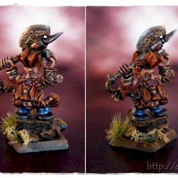 Skeggi, a slayer for Mordheim by TheDarkPainter