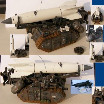 Imperial Guard Deathstrike Missile launcher by Freddy H2