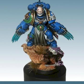 Ultramarines Captain - GOLD at hussar 2014 by Lan Studio