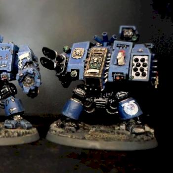 Ultramarines dreadnoughts spearhead by Blacky83