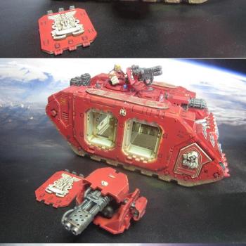 Blood Angels Land Rider Redeemerr photo3/3 by izzy_40k_painting