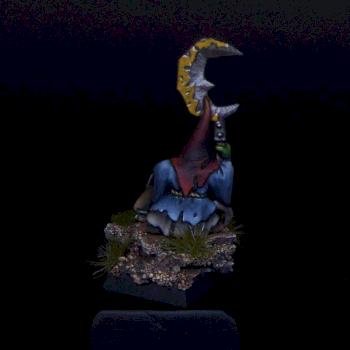 Night Goblins Squig Hopper Standard by Artosh