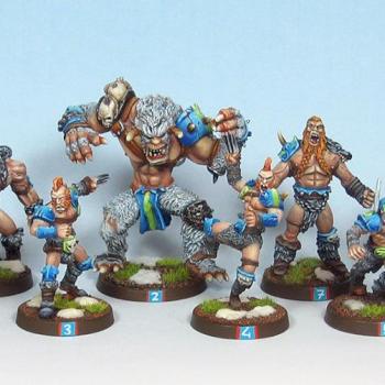 Norse blood bowl team #2 by Pixmen