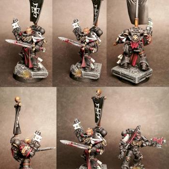 Black Templar Sergeant by Kochaloch