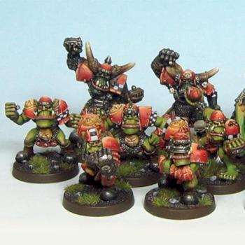 Orc blood bowl team #2 by Pixmen