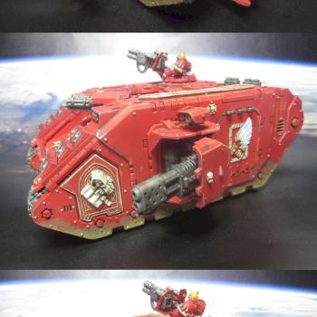 Blood Angels Land Rider Redeemerr photo1/3 by izzy_40k_painting