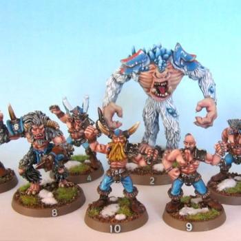 Norse blood bowl team #3 by Pixmen