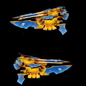 ELDAR SCORPION TYPE II HEAVY GRAV TANK by moggy5115