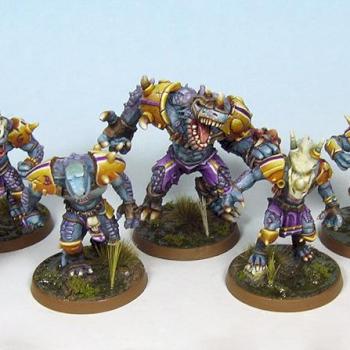 saurus and kroxy lizardmen team blood bowl by Pixmen