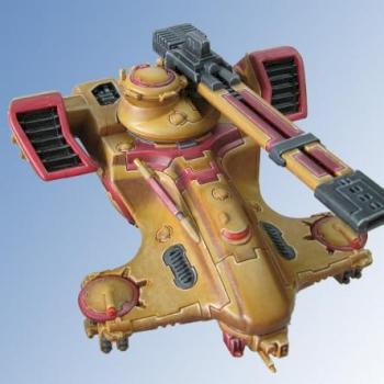 Tau Hammerhead (Rail Gun) by tog