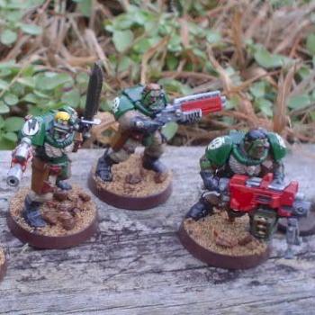 Dark Angels Scout Squad by cygnus46