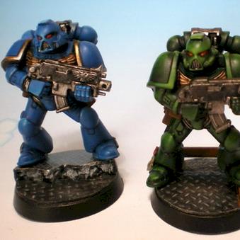 Space Marines by MaGie