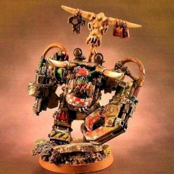 Ork Warlord Ghazghkull Thraka by czlowiek.morze