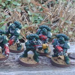 Dark Angels Tactical Squad by cygnus46