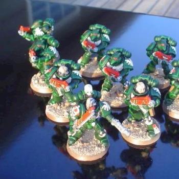 Dark Angels Tactical Squad III by cygnus46