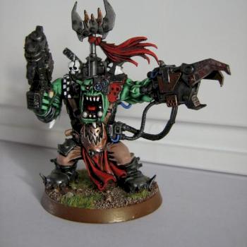 Updated Black Reach Ork Warboss by Scotybalboa