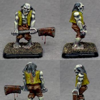 HeroQuest Zombie (Ghoul) by BPI