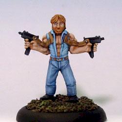 Chuck Norris from Invasion USA - Action Dude by xredmenacex