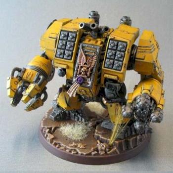 Imperial Fist Ironclad Dreadnought by kajh