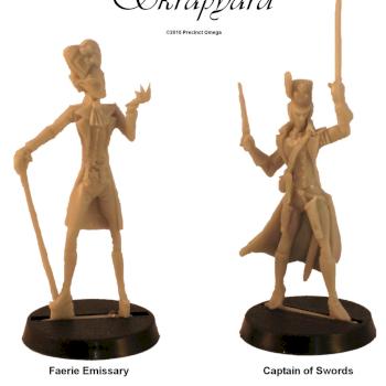 Faerie Emissary and Captain of Swords (40mm) by precinctomega