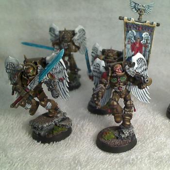 Blood Angels Sanguinary guard by Dustin09