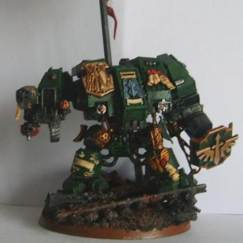 Dark Angels venerable dreadnought by farseer paul