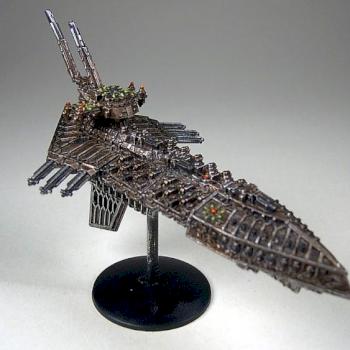 Repulsive Class Cruiser of Nurgle by CreepyBasementStudio