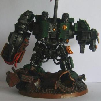 Dark Angels venerable dreadnought by farseer paul