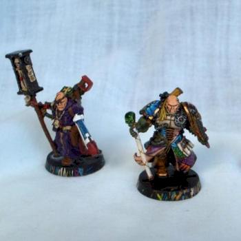 Inquisitor Fabius, psyker and preacher by Mourner