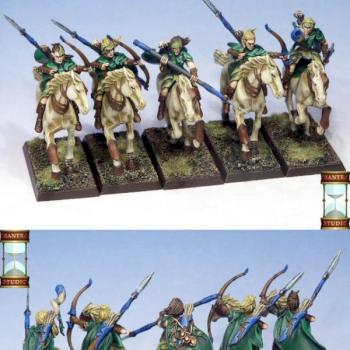 Wood Elves Glade Riders by Agacia