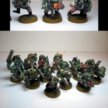 Ork Boyz by Komrad