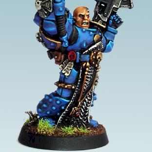 Space Marine - Veteran Seargeant Aurelius [Gamesday LTD ED 2 by Dark Art