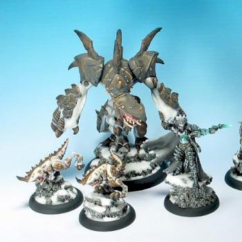 Hordes Legion of Everblight Warpack: Lylyth, Carnivean, Shre by spooktalker