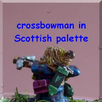 Crossbowman , scottish style blue one by Usagi