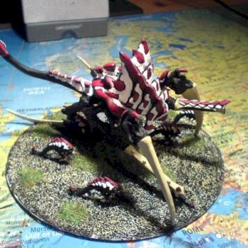 Tyranid-Hive Tyrant by Scibs