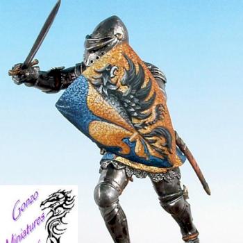 St. Petersburg Germanic Knight by gonzo miniatures