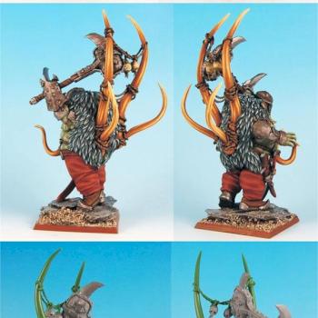 Warhammer OK Ogre Maneater or Tyrant CONVERTED PAINTED by Scibor