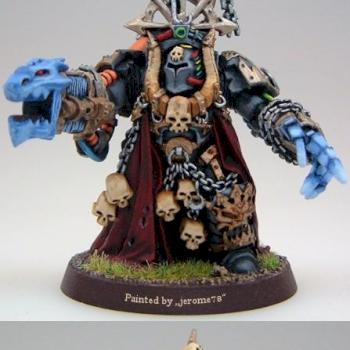 Chaos Space Marines Terminator Lord july 2006 by jerome78