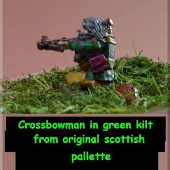 Crossbowman , scottish style green one by Usagi