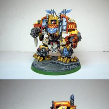 Imperial Fist Venerable Dreadnought by Komrad