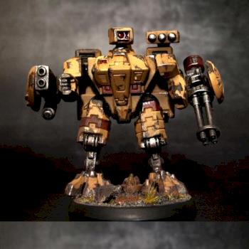 Tau XV8 Crisis Battlesuit by jason