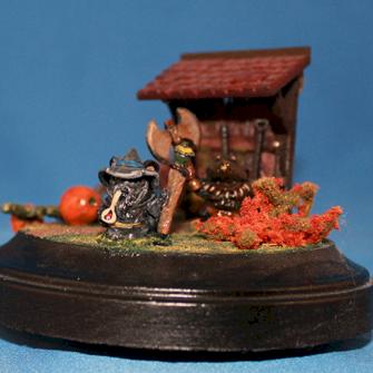 Diorama Autumn  Mousling by Borikk