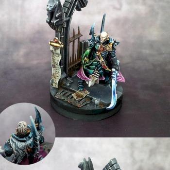 Dark Eldar Archon by cabalier