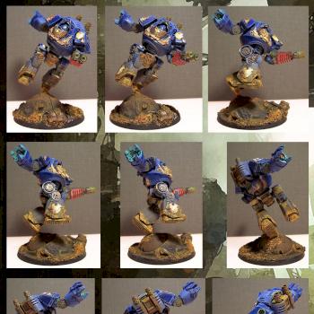 RELIC CONTEMPTOR DREADNOUGHT ULTRAMARINES by philydorf