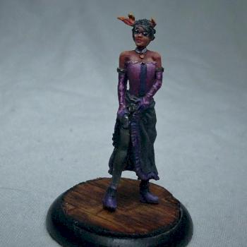 Colette's Show Girl w/ gun Malifaux by desimon