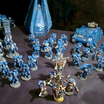 Ultramarines battle group by DioX