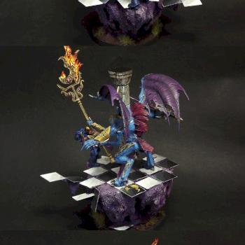 Daemon Prince of Tzeentch by Brovatar